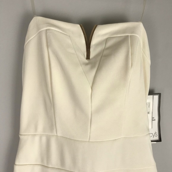 NWT Emerald sundae strapless bodycon mini dress - Picture 3 of 9